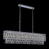 Loops 9L linear crystal chandelier - 044861-010-FR001 *