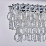 Loops 9L linear crystal chandelier - 044861-010-FR001 *