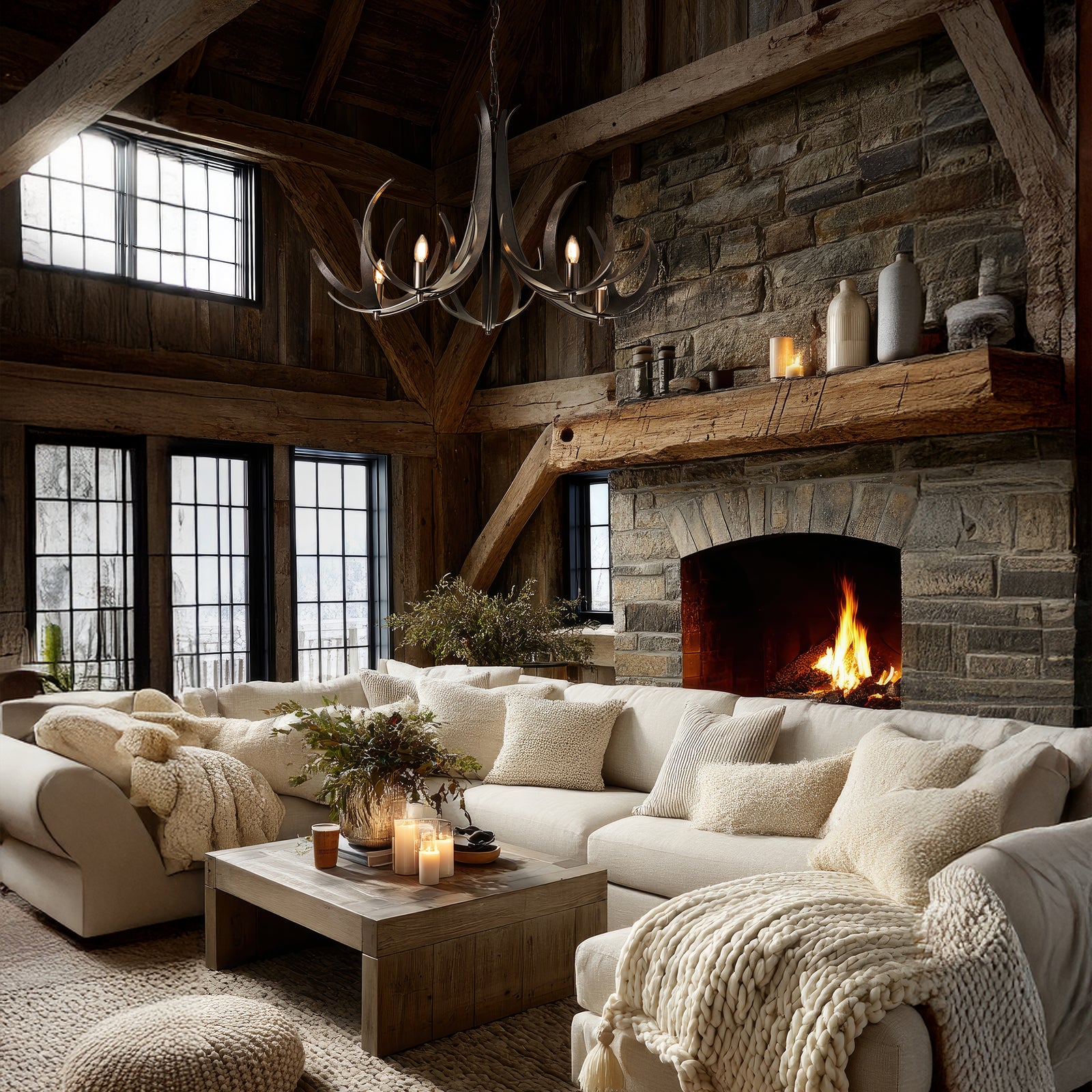 Caribou 6-Light Chandelier- 101325