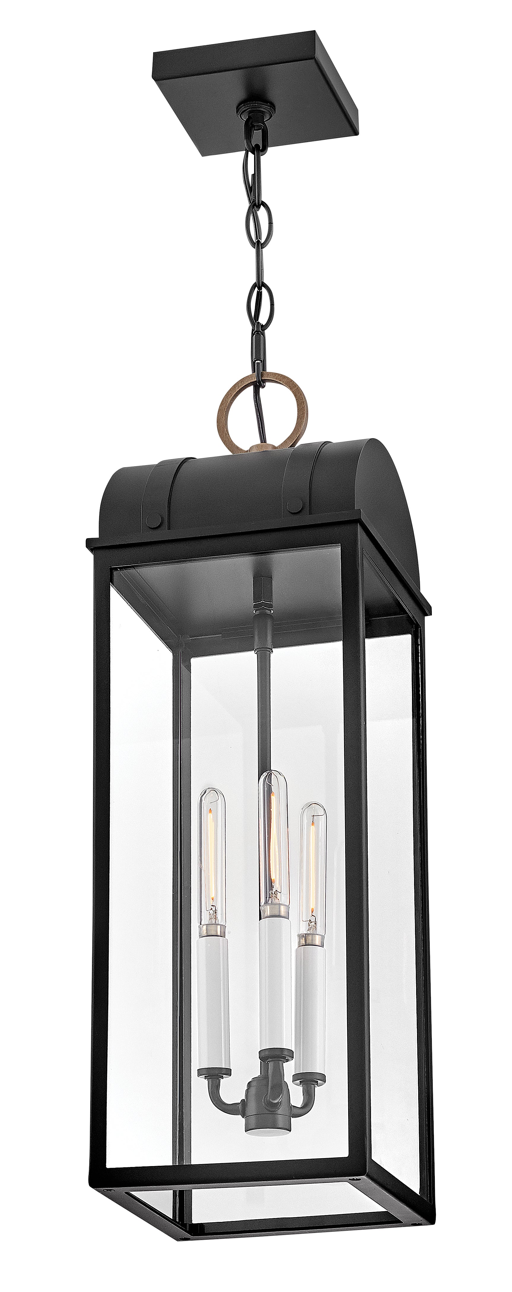 Campbell 3L hanging lantern - 10662BK-BU