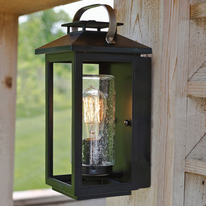Atwater 1L outdoor lantern - 1160BK