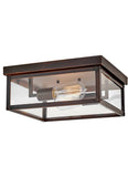 Beckham 2L outdoor flush mount - 12193BLC