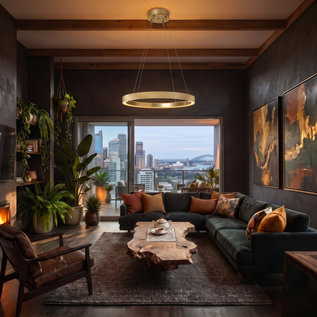 Continuum LED Pendant- 131636