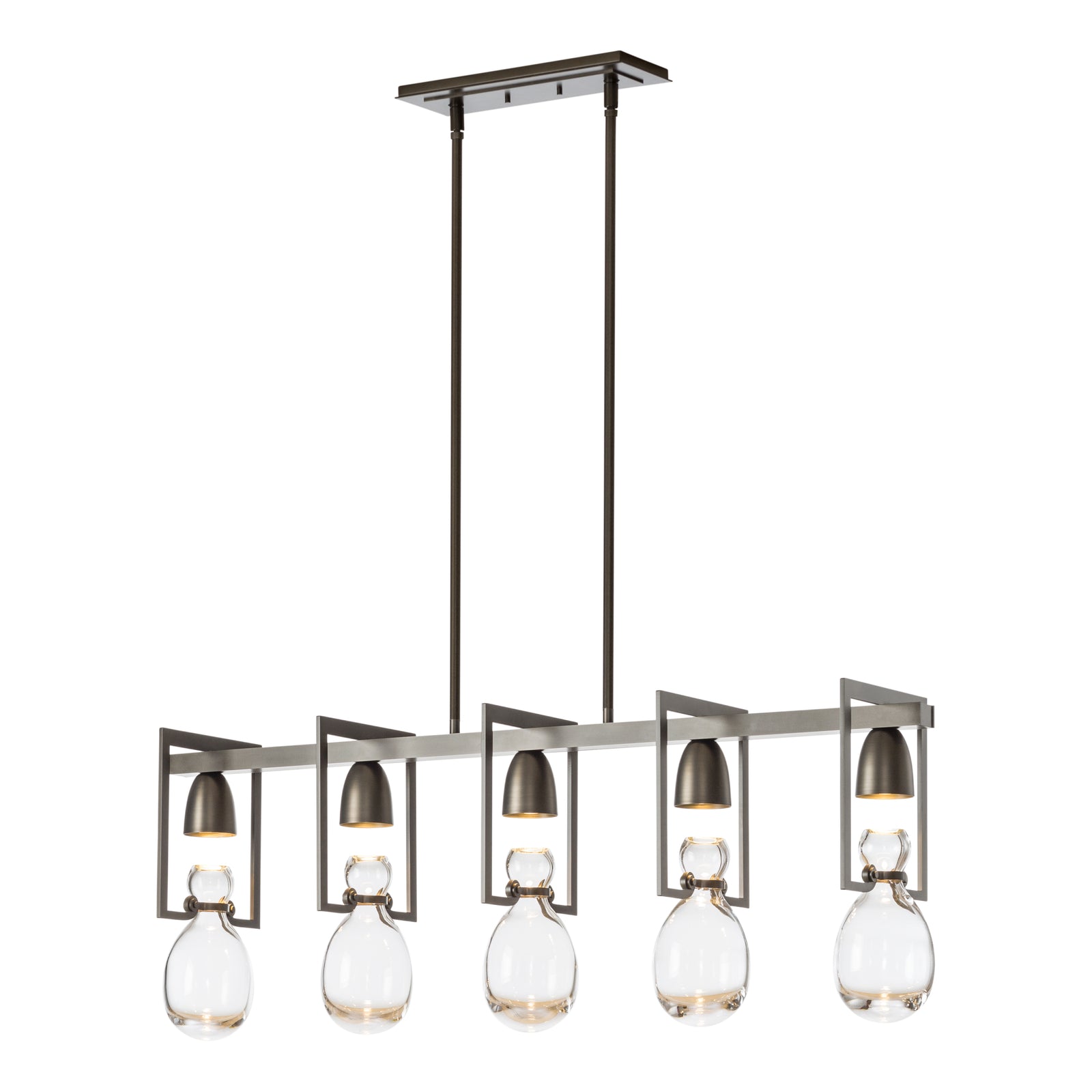 Apothecary 5L linear chandelier - 137810 *