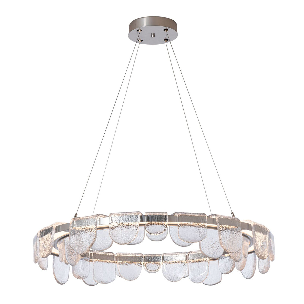 Riverbed LED circular chandelier - 139982
