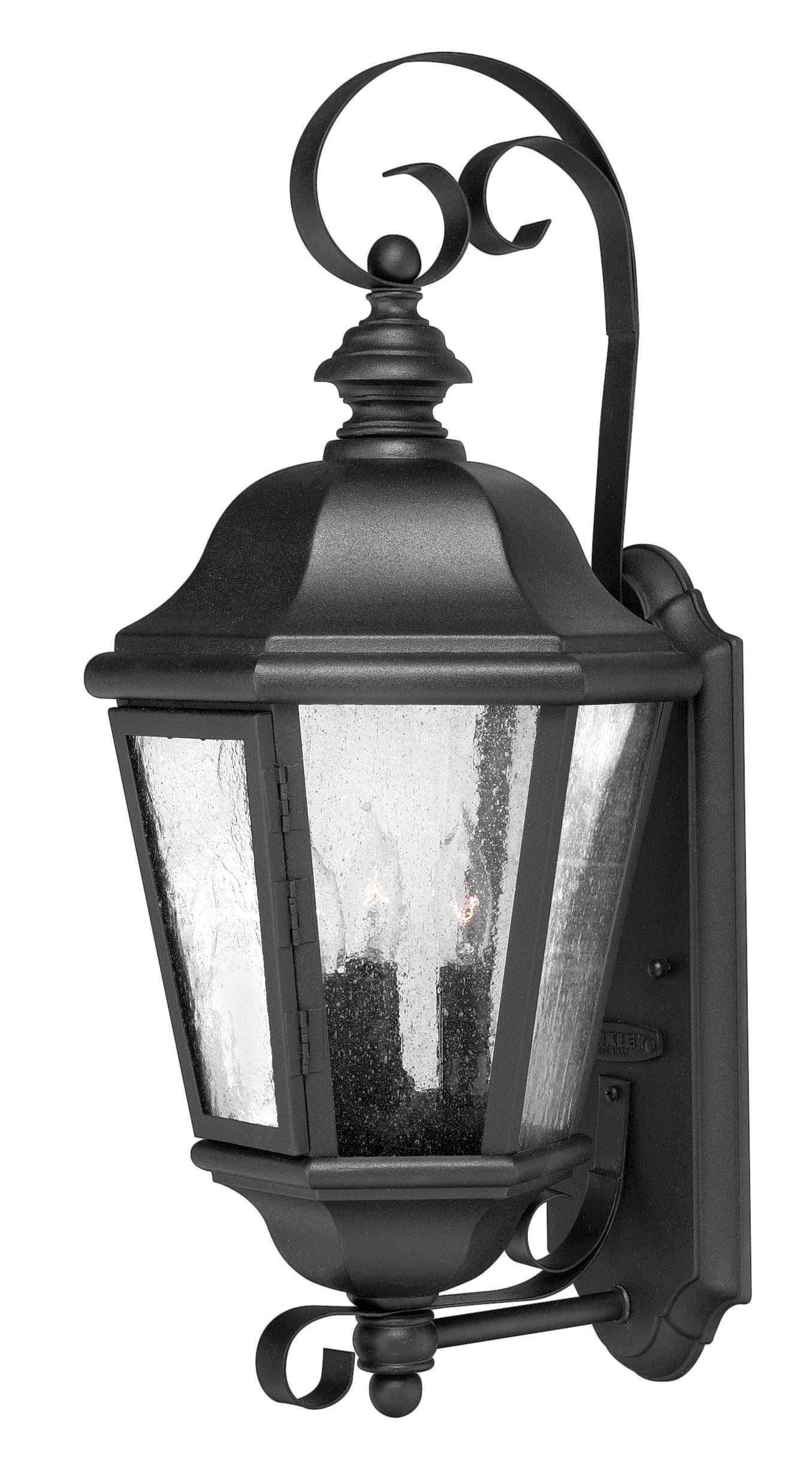 Edgewater 3L Wall Mount Lantern-  1670BK