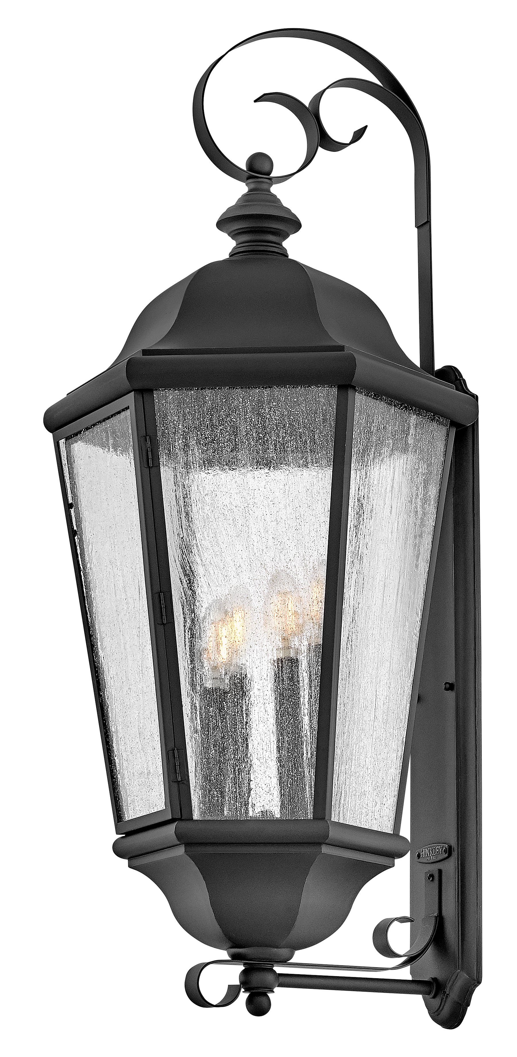 Edgewater 4L Wall Mount Lantern-  1679BK