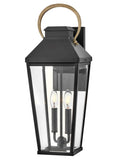 Dawson 2L Wall Mount Lantern - 17504BK