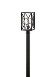 Brixton 1L post top lantern - 18371BK