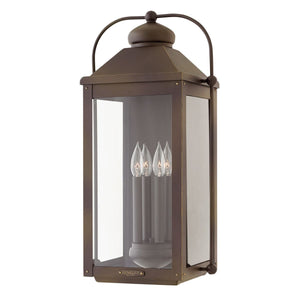 Anchorage 4L outdoor wall mount lantern - 1858LZ *