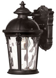 Windsor 1L outdoor wall lantern - 1890BK