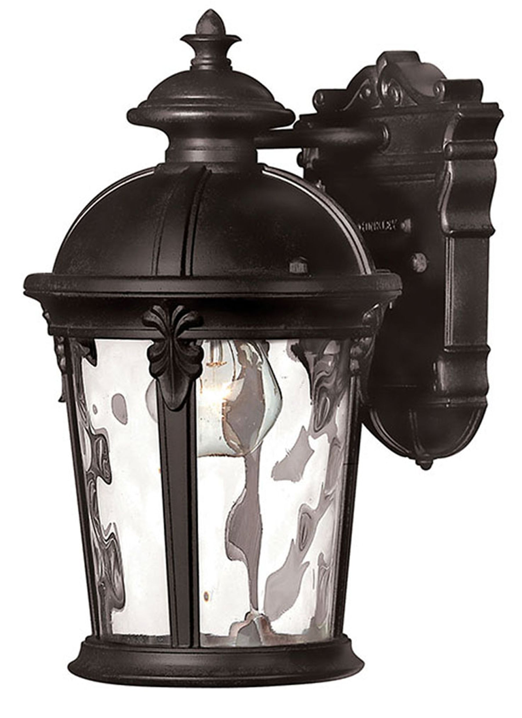Windsor 1L extra small outdoor wall lantern - 1890BK
