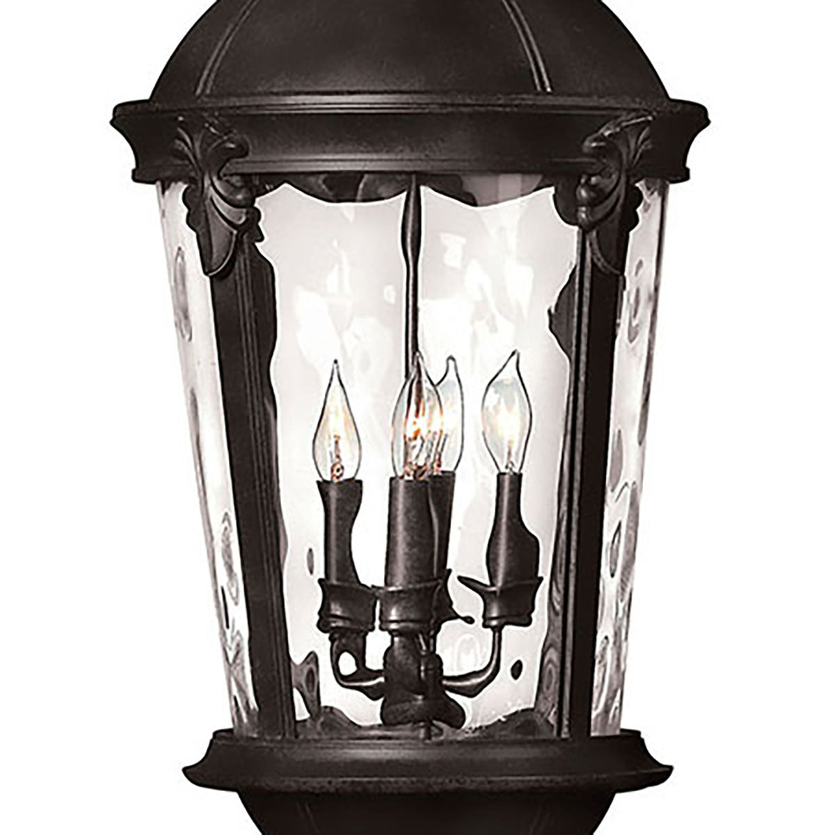 Windsor 4L large pier mount lantern - 1891BK