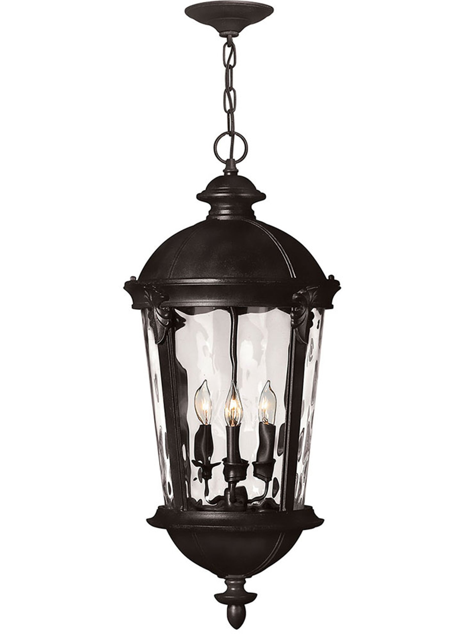Windsor 3L large hanging lantern - 1892BK