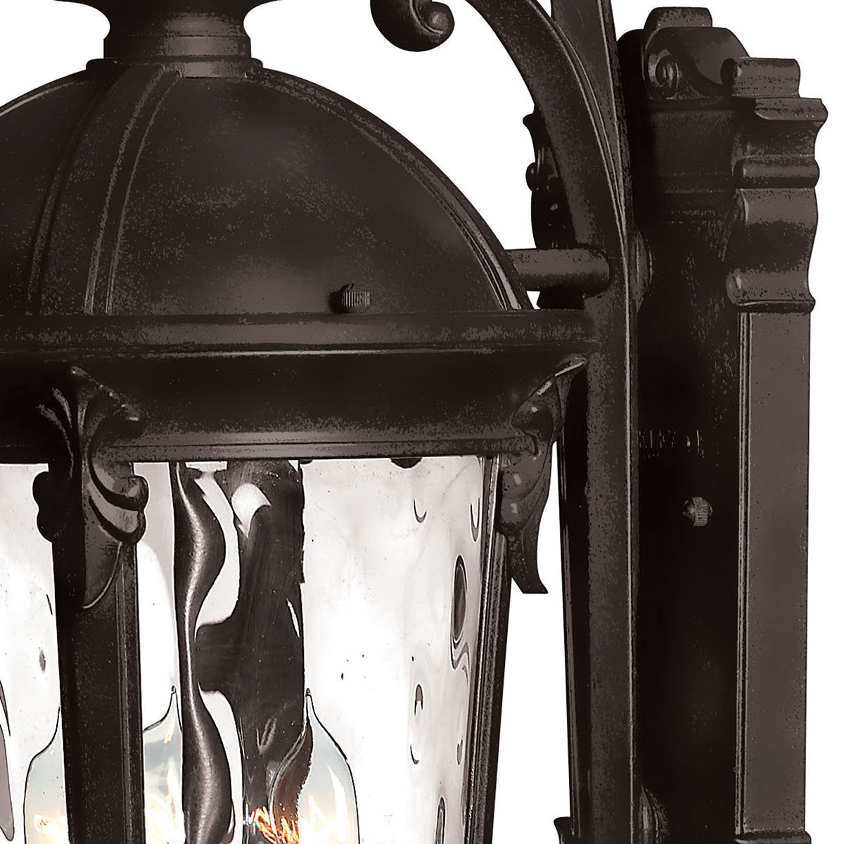 Windsor 3L small outdoor wall lantern - 1898BK