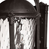 Windsor 6L outdoor wall lantern - 1929BK