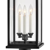 Weymouth 3L post top lantern - 20011BK *