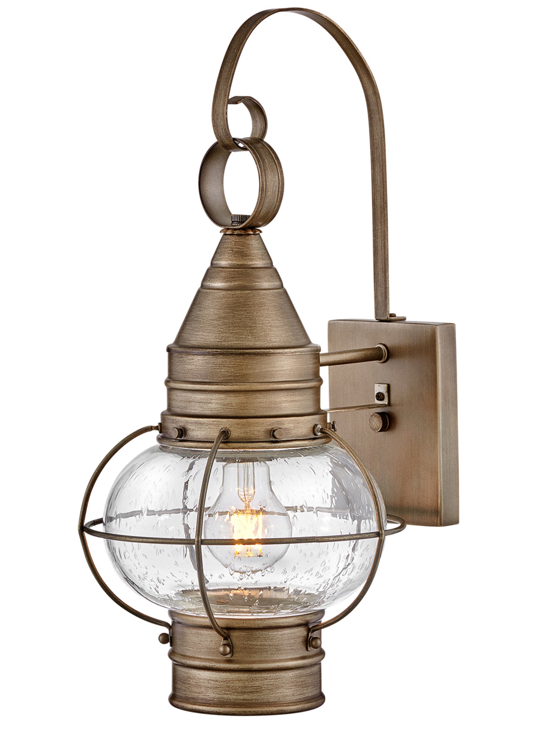 Cape Cod 1L medium wall mount lantern - 2200BU