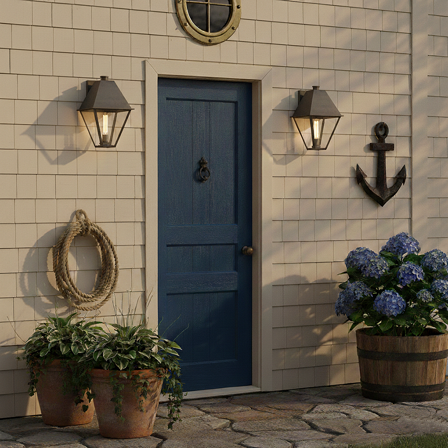 Endsley 1L outdoor lantern - 28864BLB *