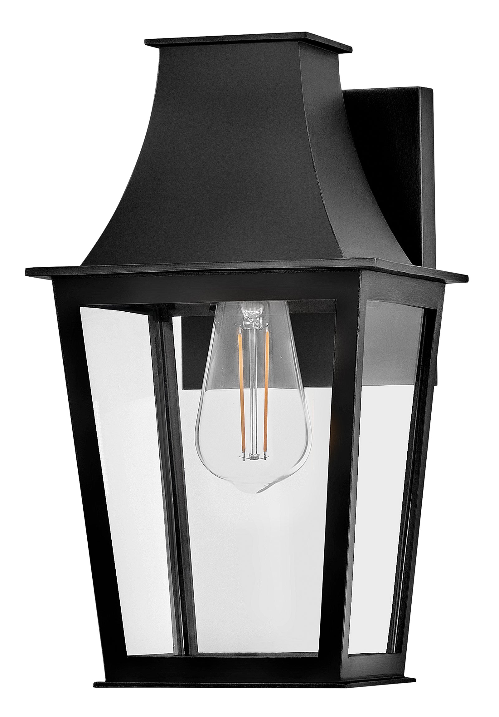 Georgetown 1L outdoor lantern - 28890BK *