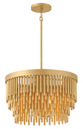 Bijou 4L flush-mount ceiling - 30493DXG