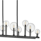 Alchemy 10L linear chandelier - 30528BK
