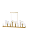 Alchemy 10L linear chandelier - 30528LCB
