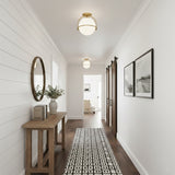 Somerset 1L Semi-Flush Mount - 3403HB *