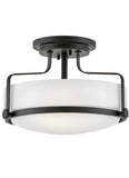 Harper 3L medium semi-flush mount - 3641BK
