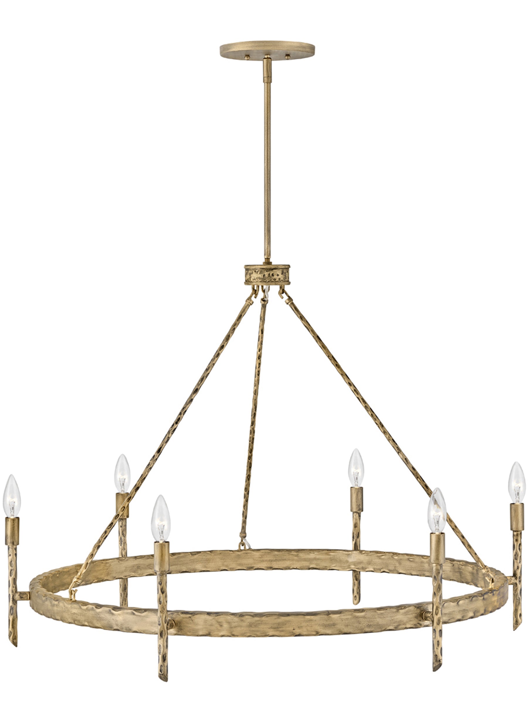 Tress 6L large chandelier - 3678CPG