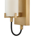 Ryden 1L wall sconce - 37850HB-WH