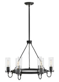 Ryden 6L Chandelier- 37855BK