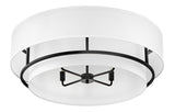 Graham 4L semi-flush mount - 38895BK *