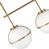 Hollis 4L linear chandelier - 39675HB