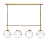 Hollis 4L linear chandelier - 39675HB