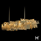 Brutus 6L linear chandelier - 401311