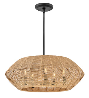 Luca 1L pendant - 40384BLK-CML