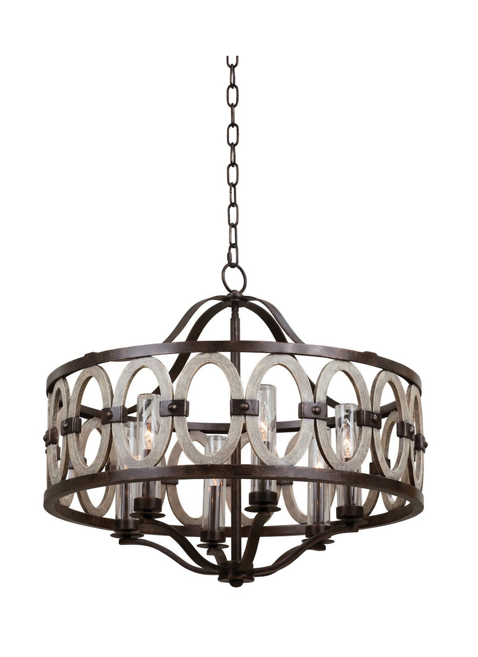 Belmont 6L chandelier - 404452FG *