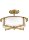 Baxley 3L medium semi-flush mount - 42033HB