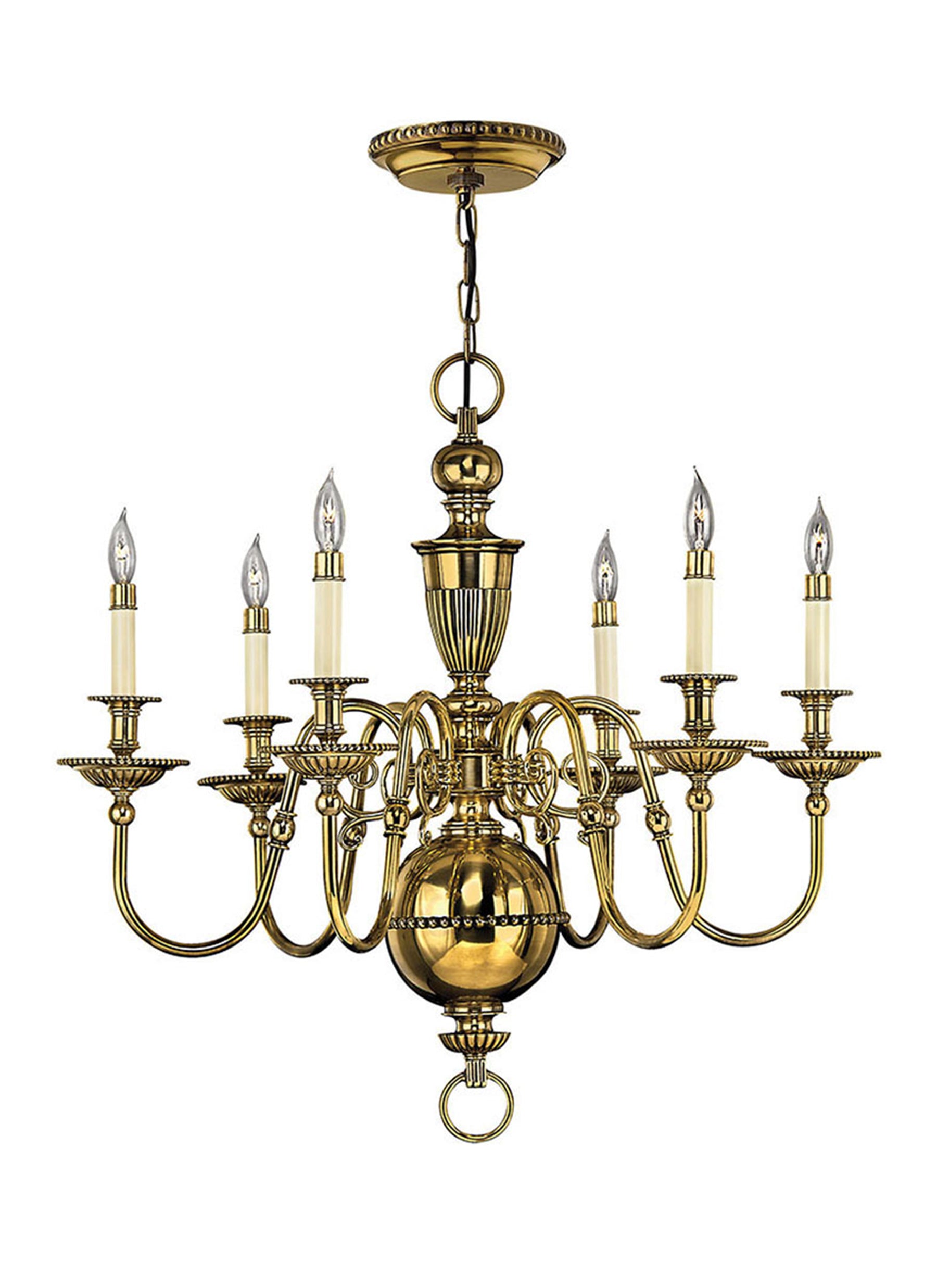 Cambridge 6L medium chandelier - 4416BB