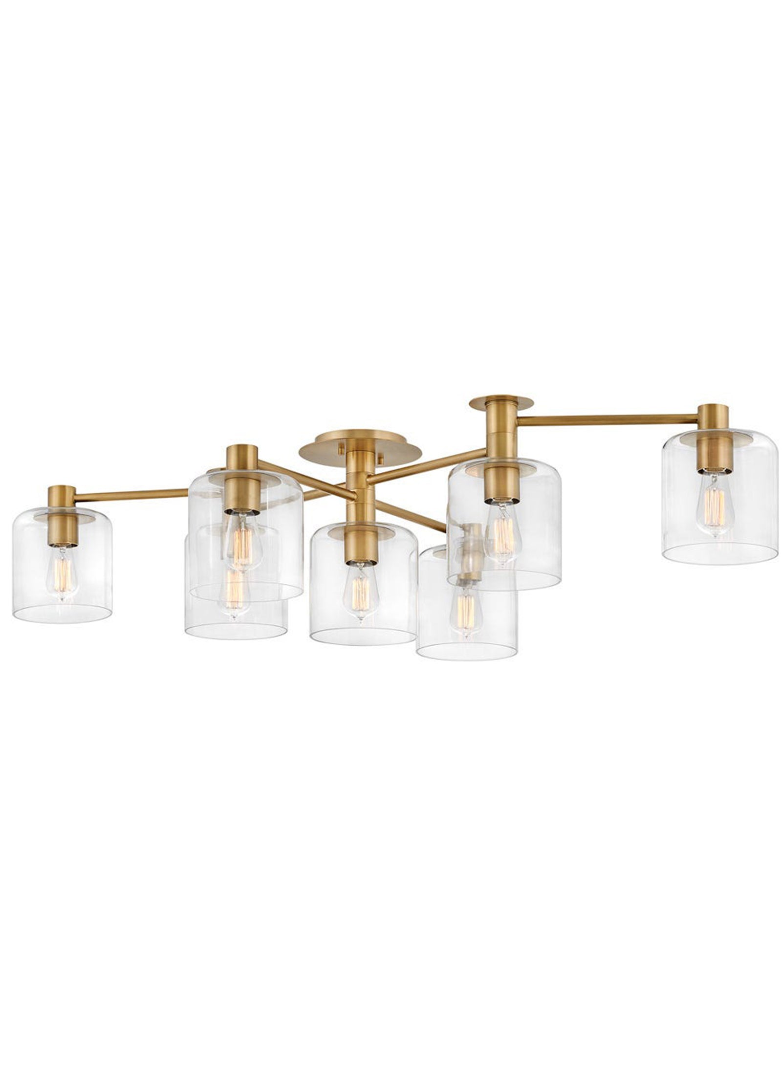 Axel 7L semi-flush mount - 4513HB