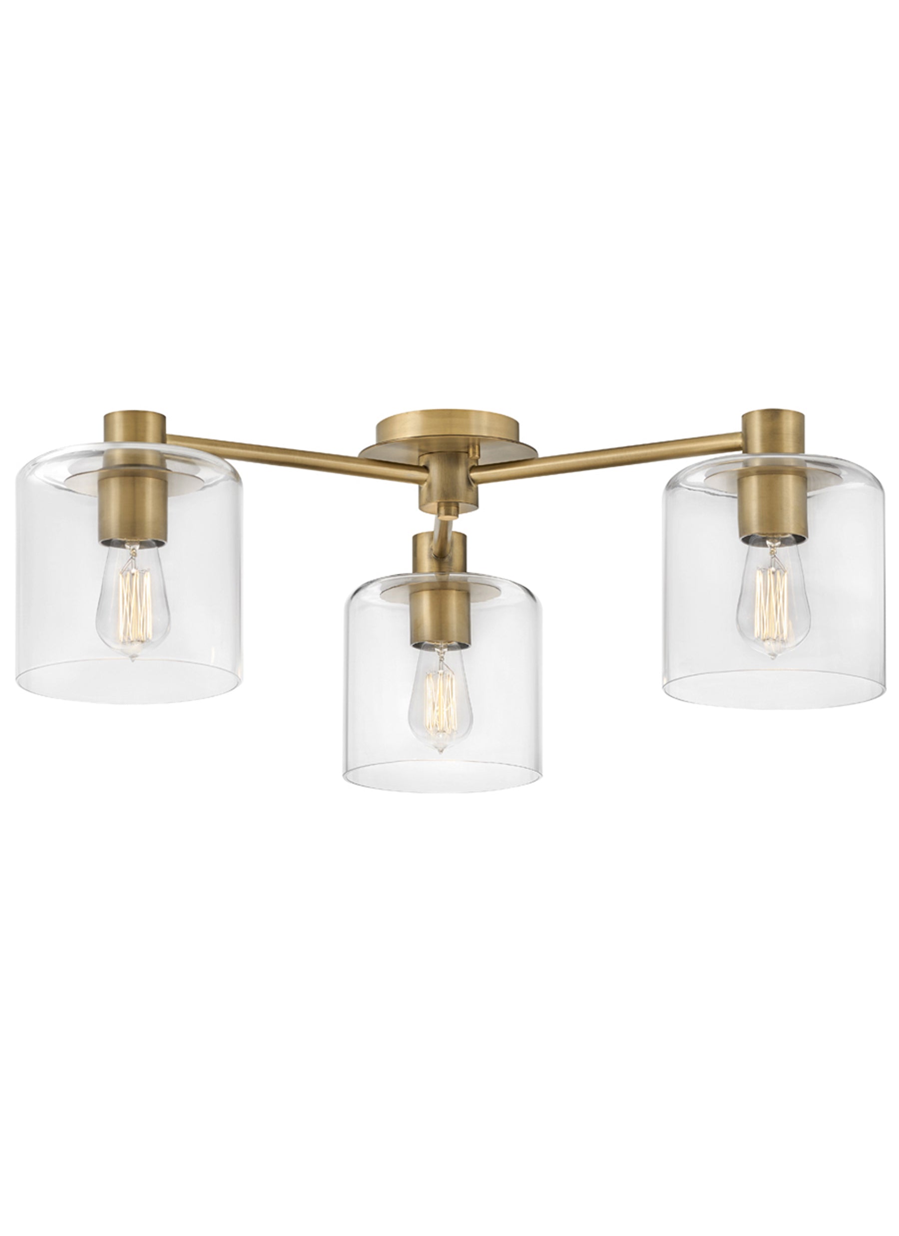 Large semi online flush light