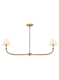 Greta 2L linear chandelier - 45164HB