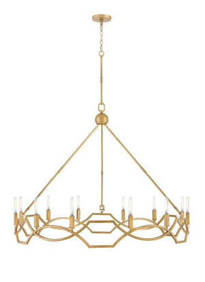 Leona 12L chandelier - 45786DA