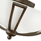 Bolla 2L flush mount - 4660OB-OPAL *