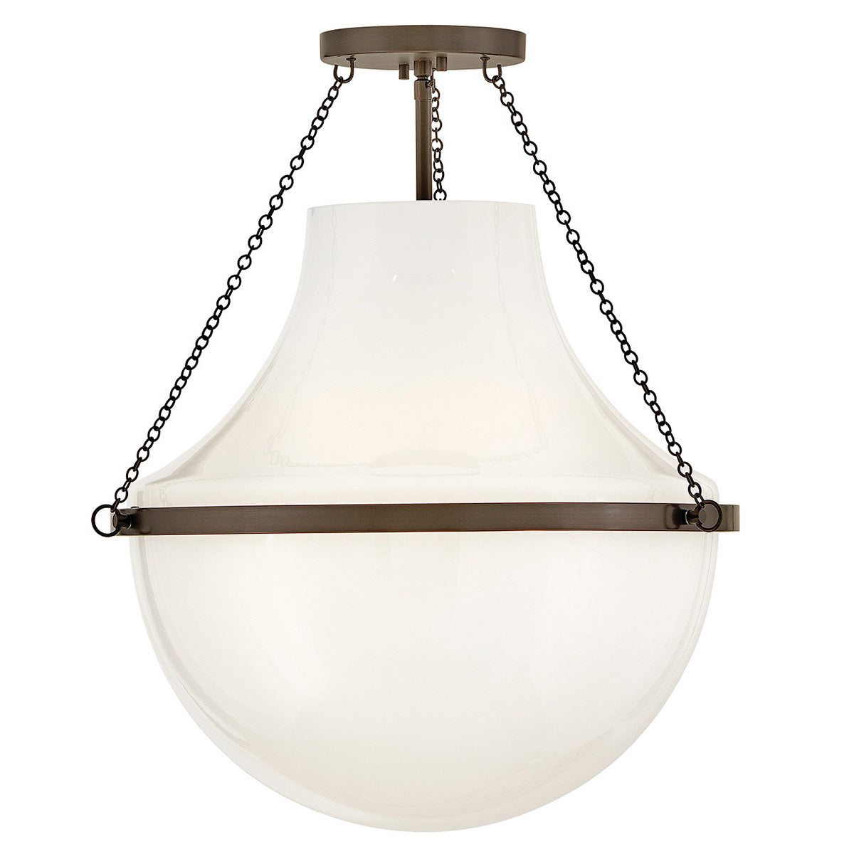 Collins 1L semi-flush mount - 46893HZ *