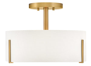 Halle 3L semi-flush mount - 47571LCB *