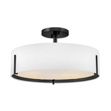 Halle 4L semi-flush mount - 47573BK *