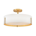 Halle 4L semi-flush mount - 47573LCB