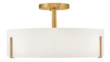 Halle 4L semi-flush mount - 47573LCB *